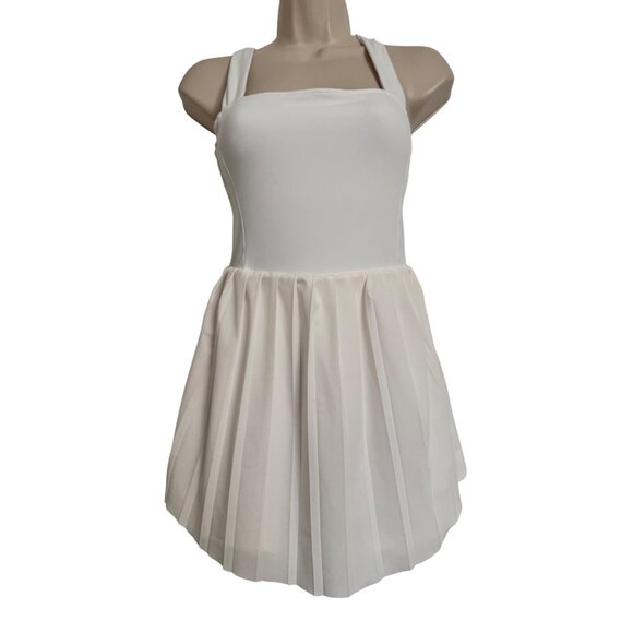 Varley Carina Minidress Size XS Removable Padded Shelf Bra White Pickleball Tenn - Picture 16 of 16